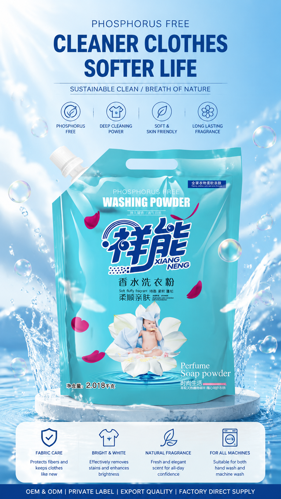 Hand wash packaging reference